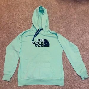 The North Face Medium Green Logo Hoodie